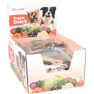 Veggie snack toothbrush dog chew, 7.5 cm