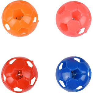 Blister pack of 4 bell balls for cats – image 2