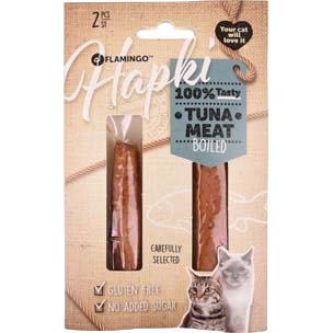 Boiled tuna loin cat treat