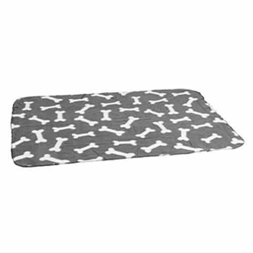 Bone-print pet blanket, 100 × 70 cm