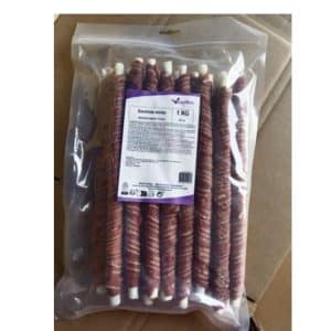 Rabbit sticks dog treats, 28 cm, 1 kg