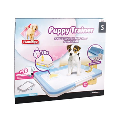 Puppy Trainer S tray with 10 training pads, 34 × 45 cm