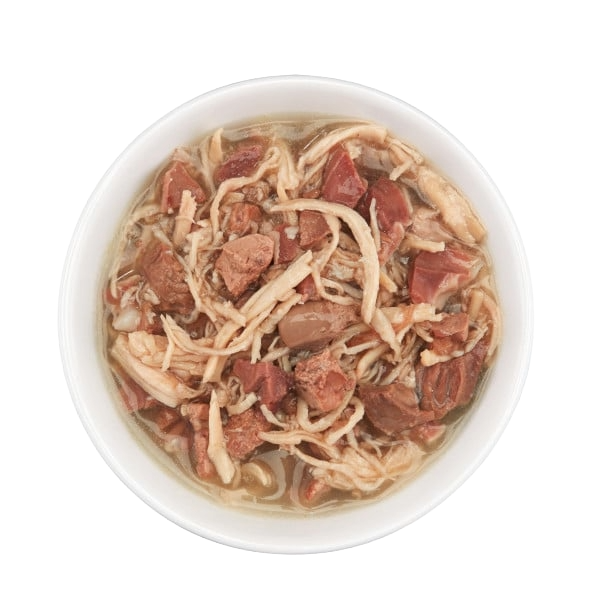 Schesir After Dark chicken with beef wet cat food, 80 g