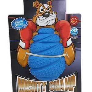 Tough vanilla-scented rubber chew toy, size L