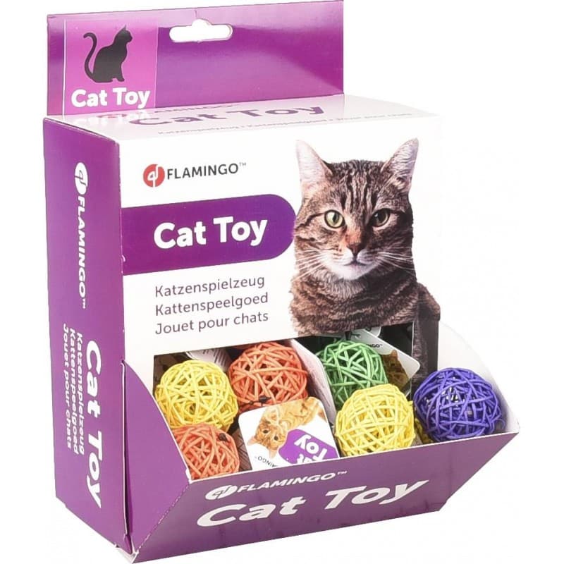 Wobbling egg with chick and feather cat toy – image 2