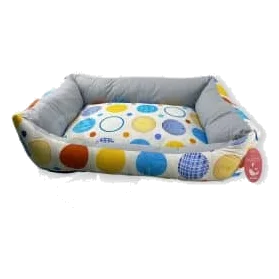 Small rectangular dog bed, 35 x 40 x 21 cm