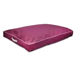 Lilac rectangular dog mattress, size M (80 x 62 cm)