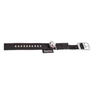 Monte Carlo cat collar, black, 11 mm, 30 cm