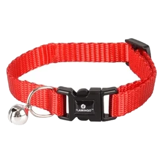 Ziggi kitten collar, red, 15–22 cm, 10 mm
