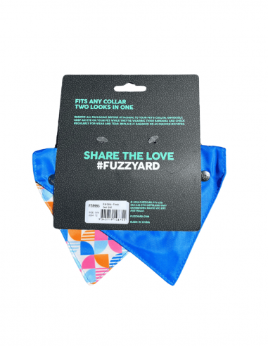 Reversible dog bandana FuzzYard Fresh Zest, size S/M