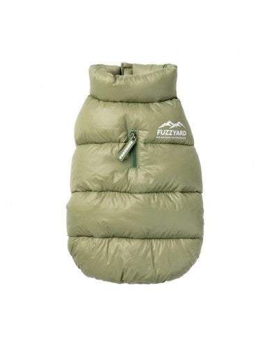 FuzzYard East Harlem puffer dog coat in khaki