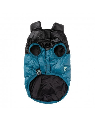 Padded dog coat FuzzYard South Harlem in navy