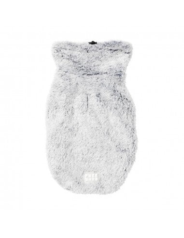 FuzzYard Frosted Teddy Plush Dog Jumper in Navy