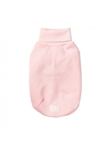 Roll-neck dog jumper FuzzYard Stevie in pink