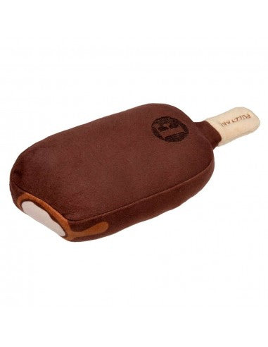 FuzzYard Chocolate Ice Cream Squeaky Plush Dog Toy