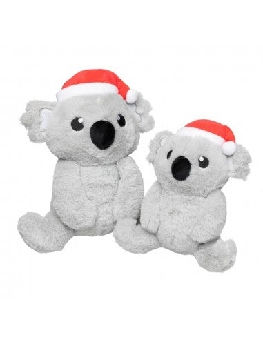 FuzzYard Coco Koala Christmas plush dog toy, size L