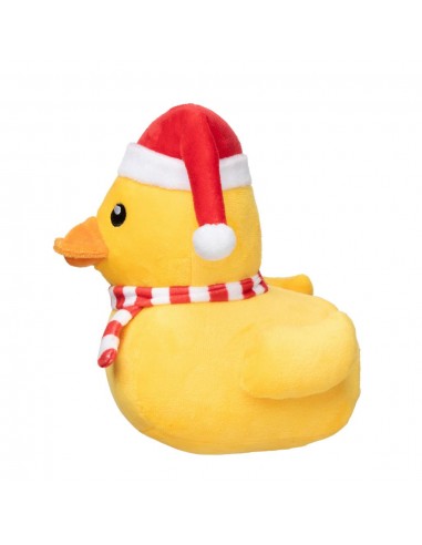 Christmas plush dog toy FuzzYard Duck Festive Waddles
