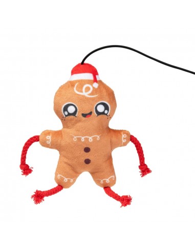 Christmas cat wand toy FuzzYard Doughminic