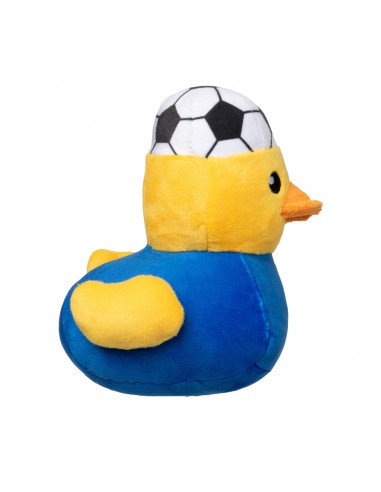 Squeaky plush dog toy FuzzYard Football Duck Italy No. 9