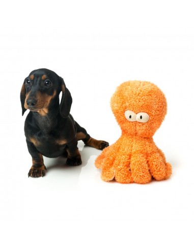 FuzzYard Nasties Sir Legs A Lot octopus plush dog toy (size L)
