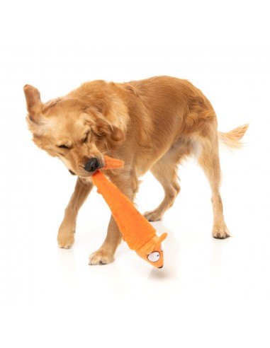 FuzzYard The Yeetz Farewell Fox Plush Dog Toy with Squeaker