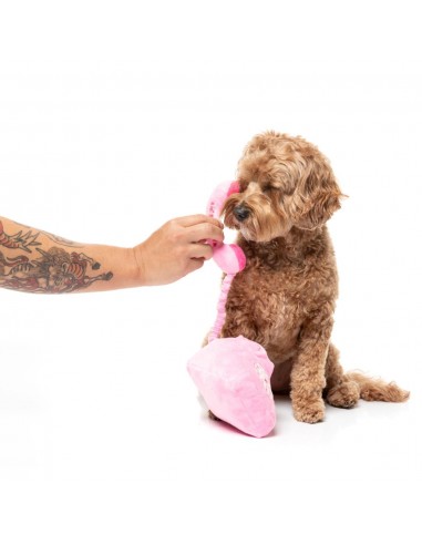 FuzzYard Y2K Hang Up Landline plush dog toy, landline phone