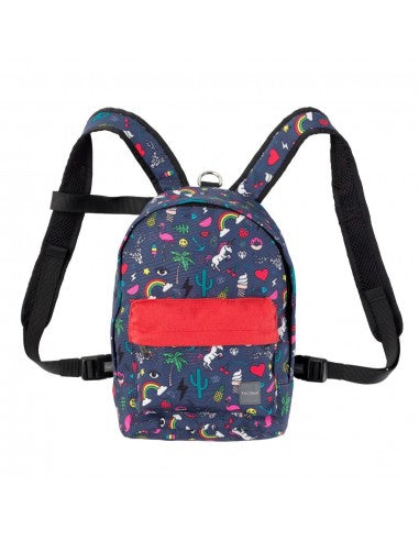 FuzzYard Coachella dog backpack with two pockets (size L)