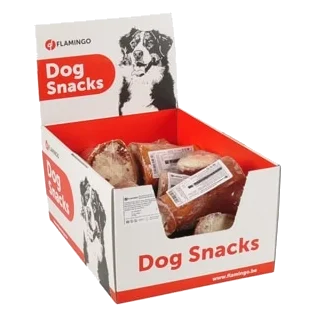 Flamingo Smoked Filled Calcium Bone for Dogs