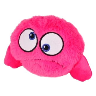 Pink Battery-Powered Bouncing Interactive Dog Toy