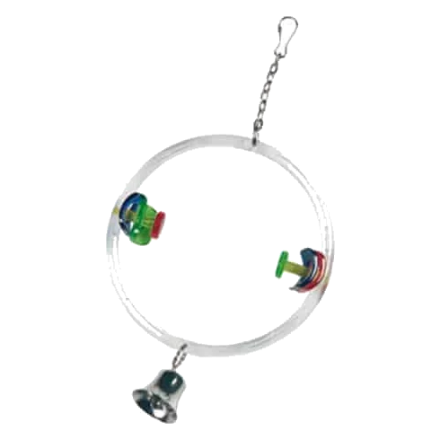 Cage swing bird toy