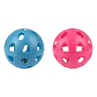 Ball with bell toy for small animals
