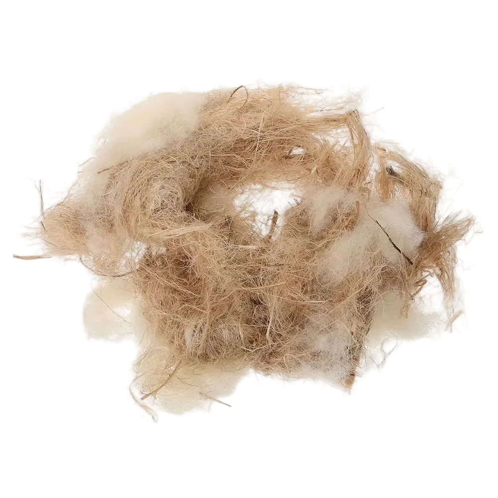 Material natural para nidos de canarios, periquitos y pinzones, vista de detalle 1