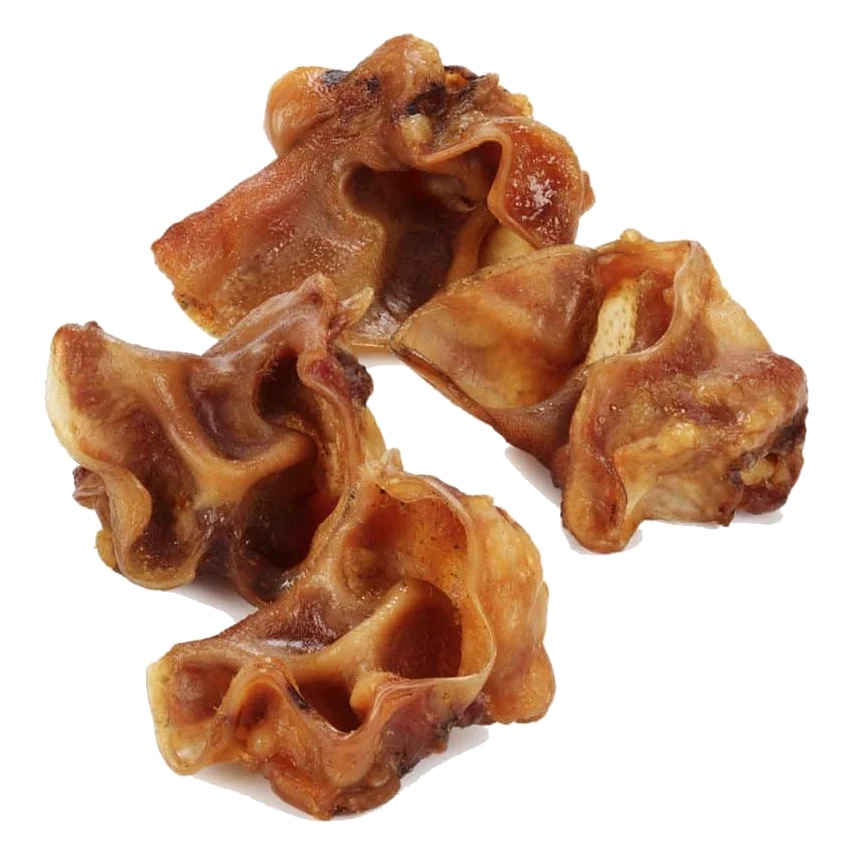 Dried pig ear muscle natural dog treats, 500 g