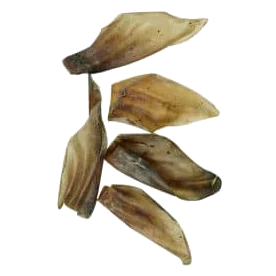 Flamingo low-fat buffalo ears natural dog chews, pack of 5
