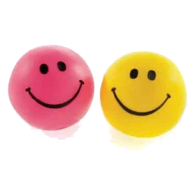 Classic Smile Ball vinyl dog ball, 60 mm, assorted