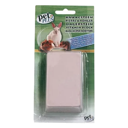 Pet Plus vitamin and mineral gnawing stone for small animals
