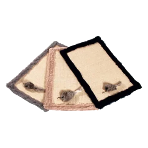 Star scratching mat for cats, 48 × 31 cm