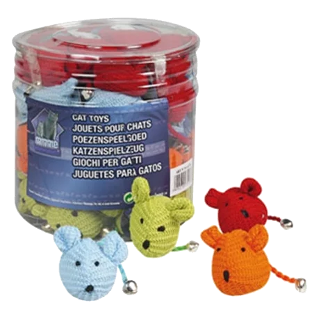 Wool toy mouse for cats