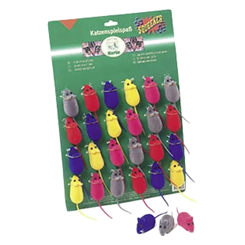 Vinyl toy mouse for cats