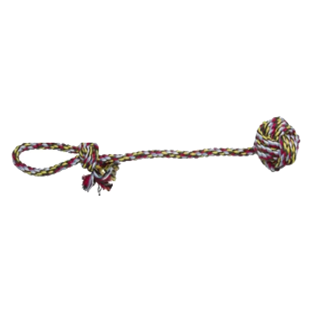 Rope Tug Toy with Ball for Dogs, 50 cm