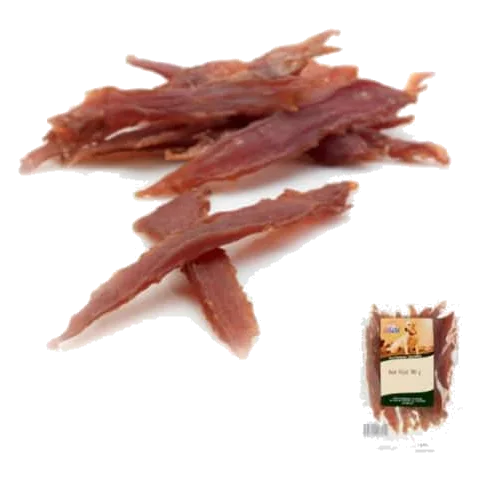 Duck Strips Dog Treats, 100 g or 500 g