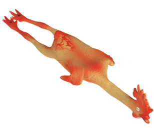 Large chicken dog toy, 40 cm