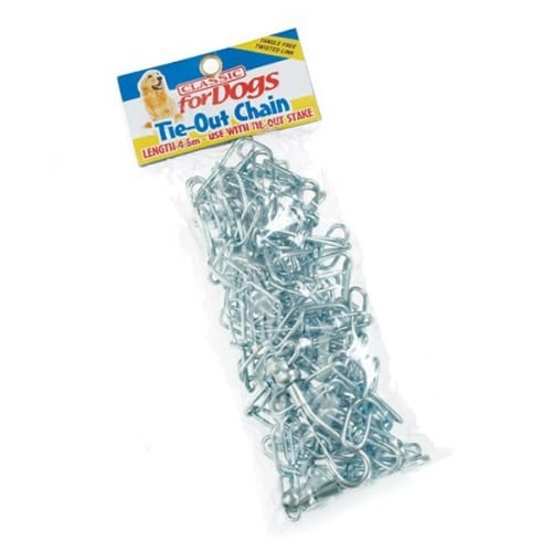 Classic Tie-out Chain 4.5 metres for dogs