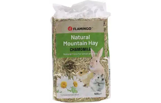 Mountain hay with chamomile for small animals