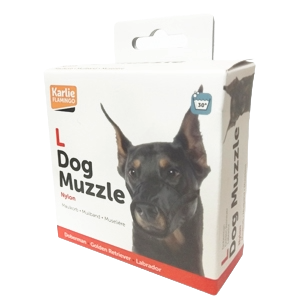 Nylon dog muzzle