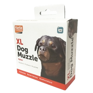 Nylon dog muzzle