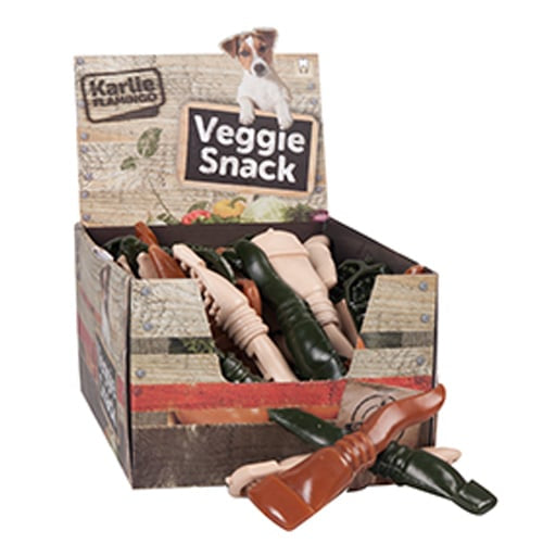 Veggie mix dental chew for dogs, size 4, 16 cm