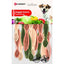 Veggie snack dental toothbrush dog chew, 7.5 cm, blister