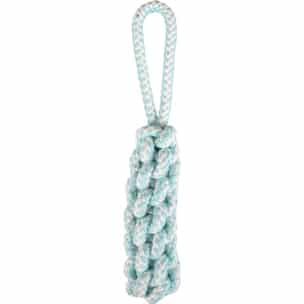 Green rope dummy dog toy, 24 cm