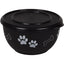 Pet food bowl with lid, size M